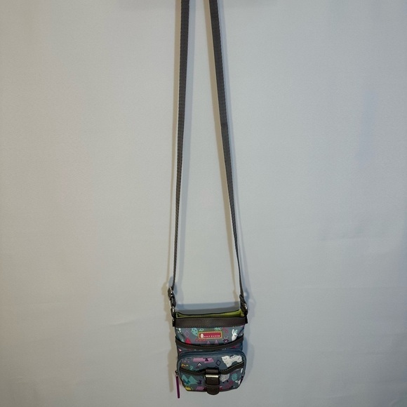 Lily Bloom Gay Crossbody Purse Llame Themed Zipper Strap Travel Eco Pockets S - Picture 16 of 16